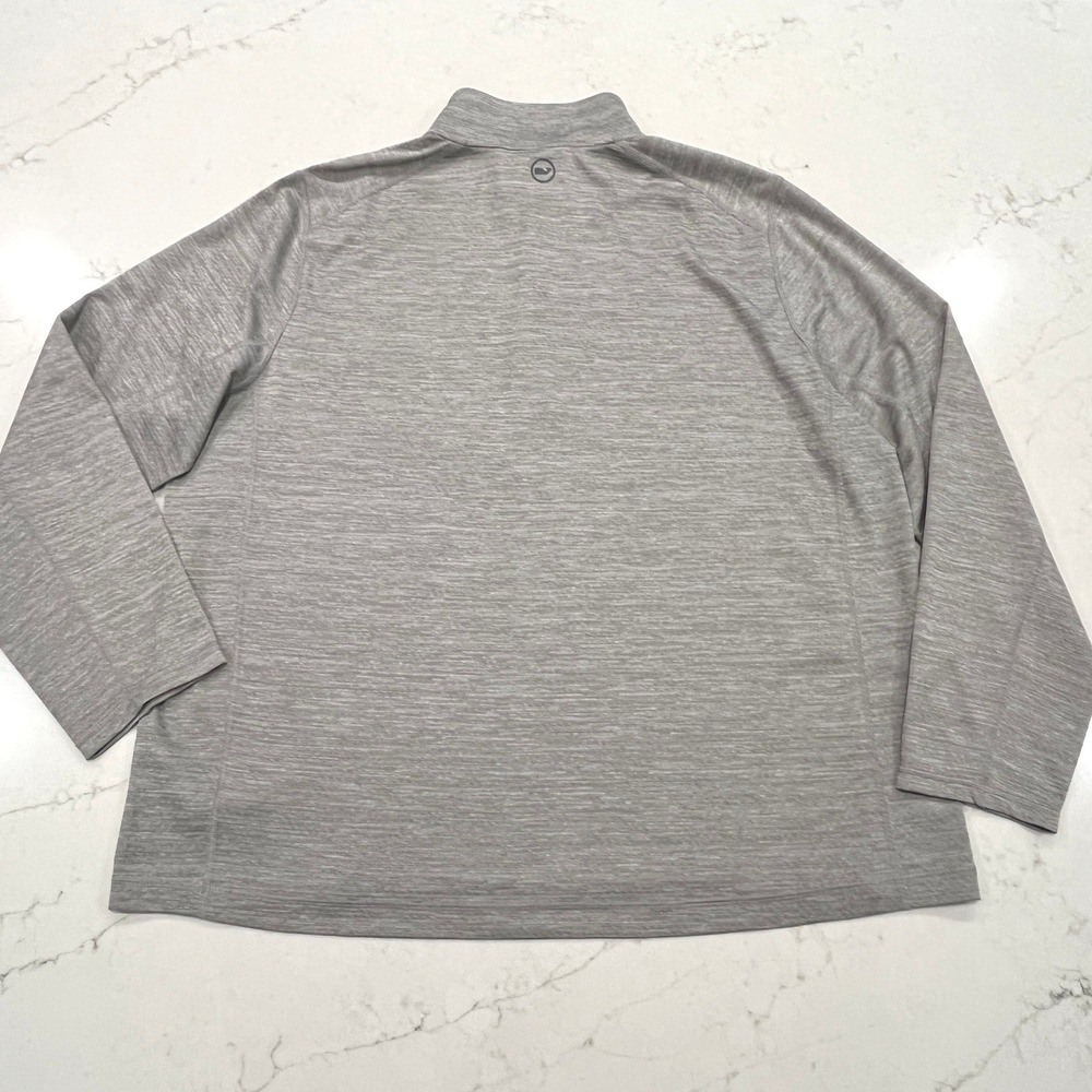 Vineyard Vines Sankaty 1/4 Zip Pullover Mens XXL Gray Nautical Coastal Preppy - Picture 2 of 10